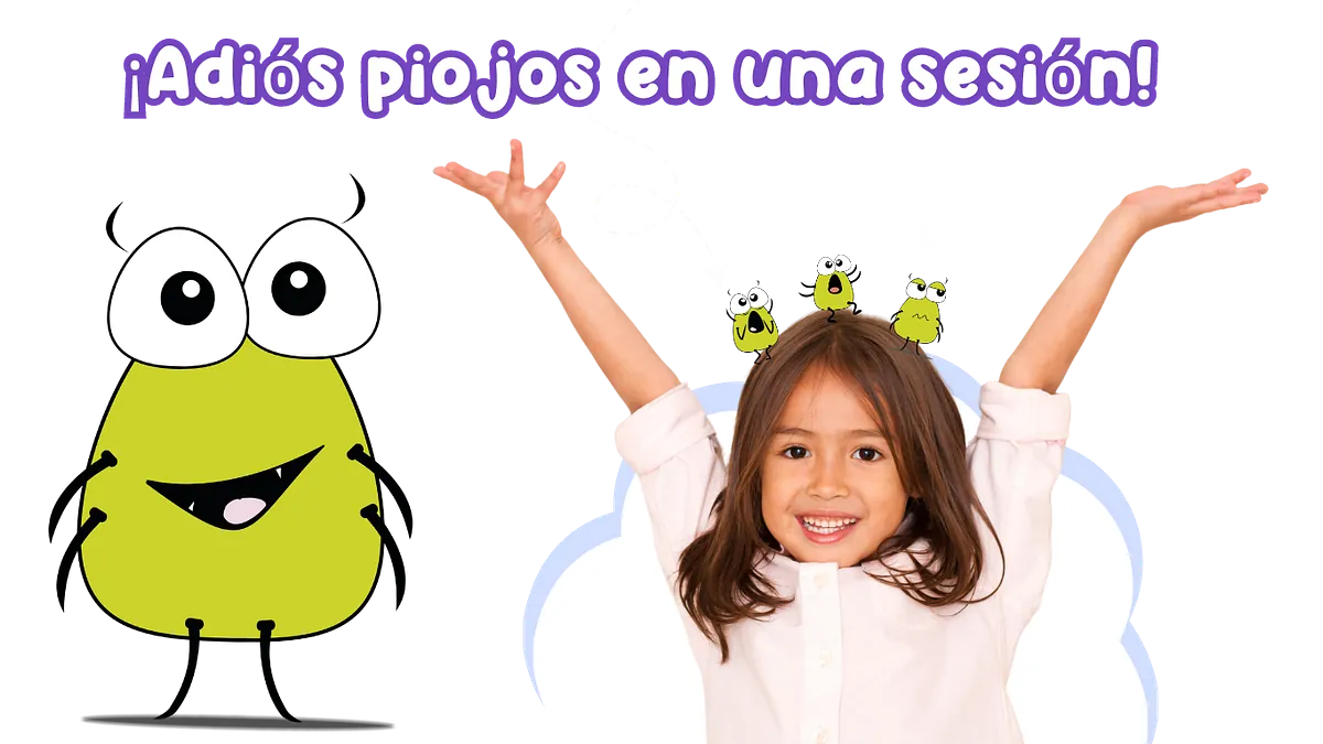 niña rascandose la cabeza desesperada